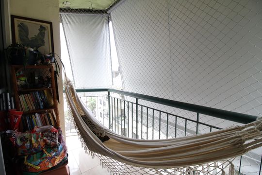 Varanda de apartamento para alugar com 3 quartos, 75m² em Pechincha, Rio de Janeiro