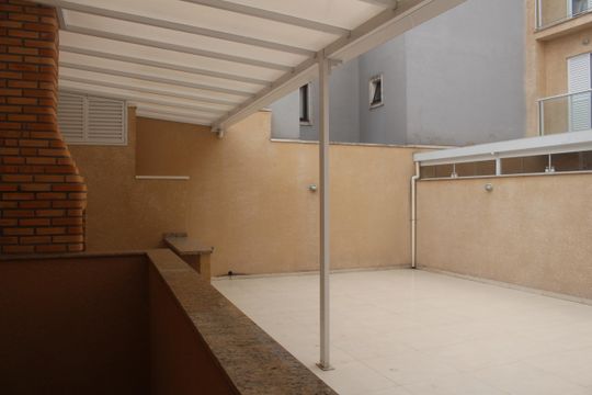 Área comum - Churrasqueira de apartamento à venda com 2 quartos, 66m² em Santa Maria, São Caetano do Sul