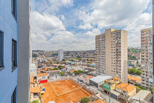 Vista do Quarto 2 de apartamento para alugar com 2 quartos, 33m² em Vila das Belezas, São Paulo