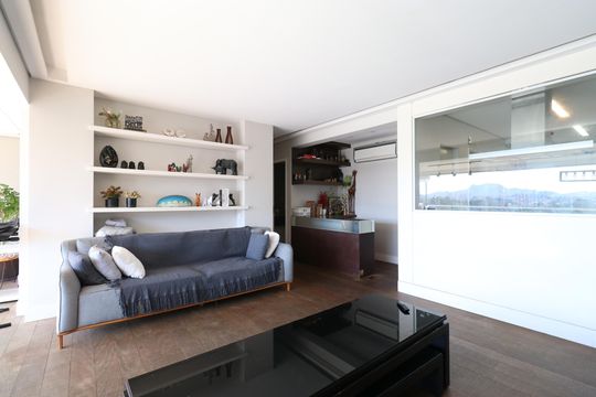 Sala de apartamento à venda com 4 quartos, 142m² em Vila Leopoldina, São Paulo