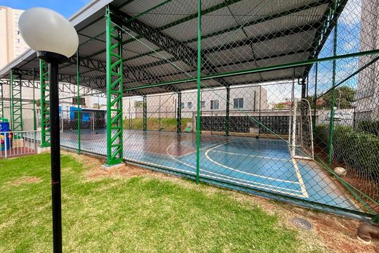 Área comum -Quadra de apartamento para alugar com 2 quartos, 43m² em Parque Industrial, Campinas