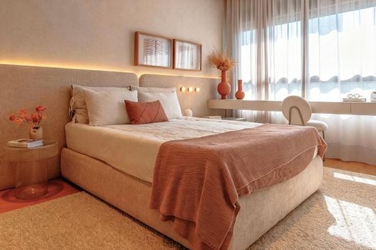 Quarto de apartamento à venda com 4 quartos, 327m² em Alto de Pinheiros, São Paulo