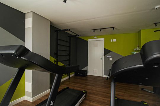 Área comum - Academia de kitnet/studio para alugar com 1 quarto, 17m² em Vila Jaguara, São Paulo