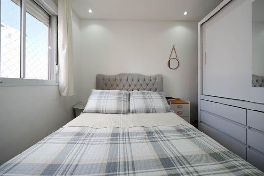 Quarto 2 de apartamento à venda com 2 quartos, 41m² em Jardim Brasilia, São Paulo