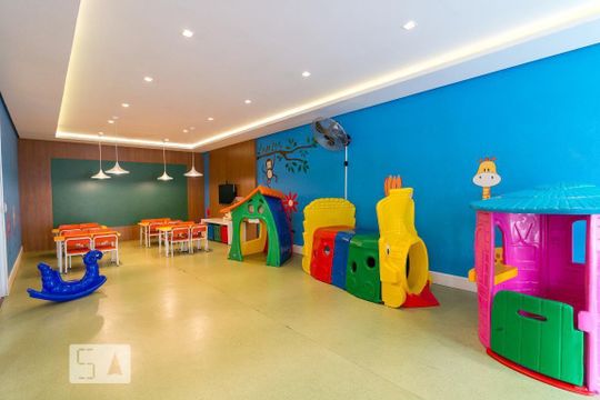 Area Comum - Brinquedoteca de apartamento para alugar com 2 quartos, 63m² em Vila Leonor, Guarulhos