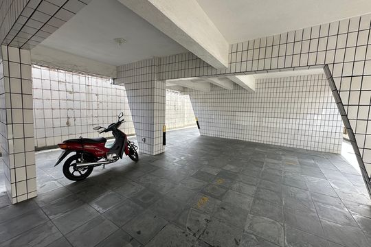 Garagem de casa para alugar com 2 quartos, 72m² em Parque Sao Vicente, São Vicente