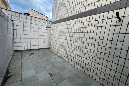 Área comum de casa para alugar com 2 quartos, 72m² em Parque Sao Vicente, São Vicente
