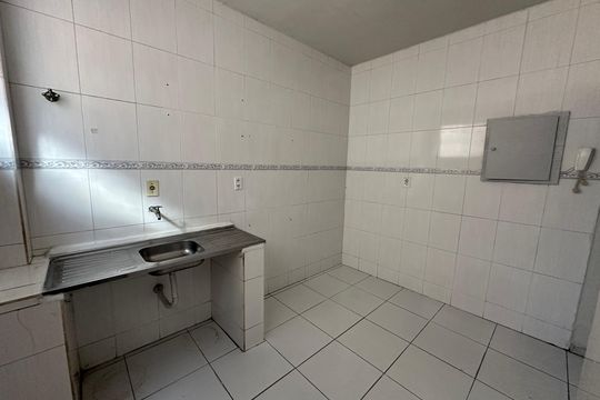 Cozinha de casa para alugar com 2 quartos, 72m² em Parque Sao Vicente, São Vicente