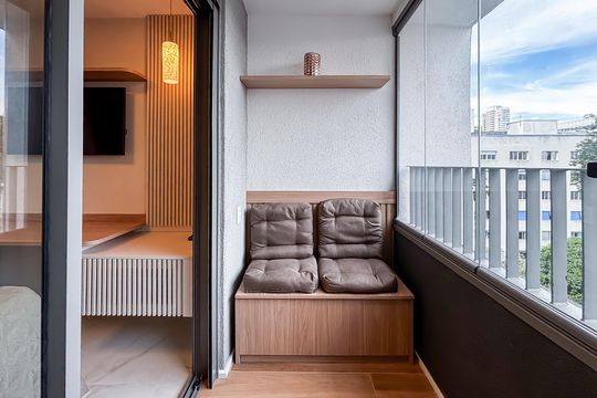 Apartamento para alugar com 1 quarto, 25m² em Pinheiros, São Paulo