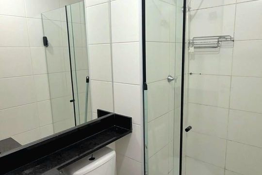 Banheiro de apartamento para alugar com 2 quartos, 55m² em Itaquera, São Paulo