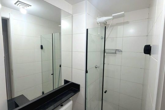 Banheiro de apartamento para alugar com 2 quartos, 55m² em Itaquera, São Paulo
