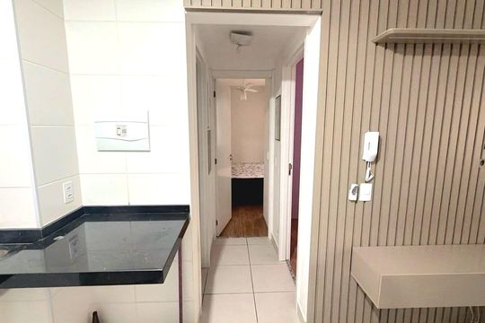Cozinha de apartamento para alugar com 2 quartos, 55m² em Itaquera, São Paulo