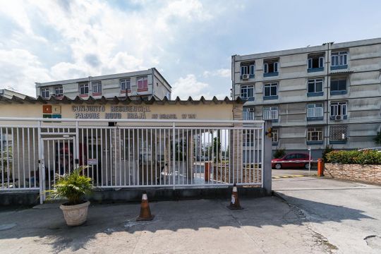 Fachada do Condomínio de apartamento para alugar com 3 quartos, 74m² em Irajá, Rio de Janeiro