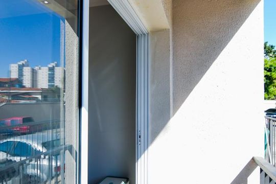 Varanda da Sala de apartamento à venda com 2 quartos, 68m² em Vila Nossa Senhora de Fatima, Guarulhos