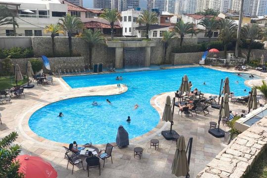 Área externa de apartamento para alugar com 1 quarto, 55m² em Barra da Tijuca, Rio de Janeiro