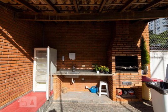 Área comum - Churrasqueira de apartamento para alugar com 2 quartos, 85m² em Vila Mascote, São Paulo