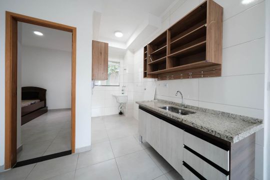 Sala/Cozinha de apartamento para alugar com 2 quartos, 45m² em Cidade Líder, São Paulo