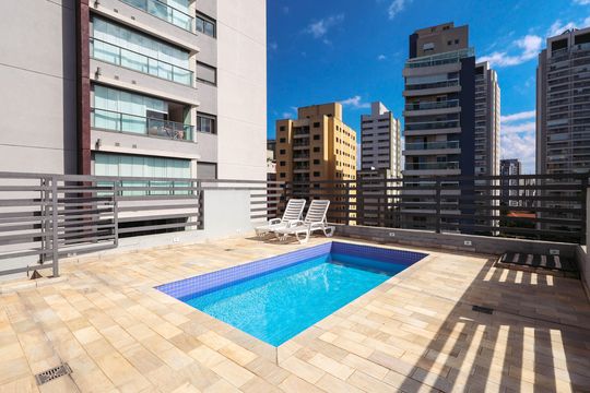 Área comum de apartamento para alugar com 1 quarto, 78m² em Vila Mariana, São Paulo