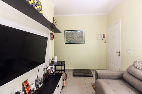 Sala  de casa de condomínio à venda com 2 quartos, 63m² em Vila Granada, São Paulo