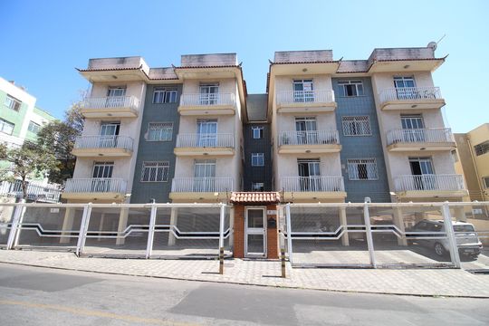 Fachada de apartamento à venda com 3 quartos, 114m² em Bairro da Glória, Contagem
