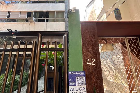 Placa de apartamento para alugar com 3 quartos, 156m² em Gávea, Rio de Janeiro