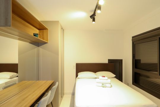 Studio quarto de apartamento para alugar com 1 quarto, 22m² em Perdizes, São Paulo