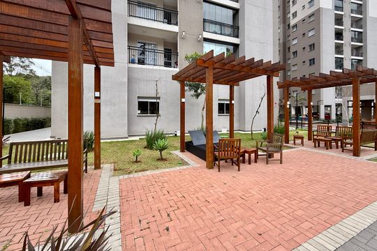 Área comum de apartamento para alugar com 2 quartos, 35m² em Usina Piratininga, São Paulo