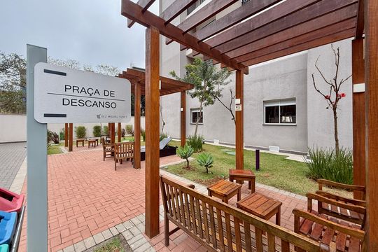Área comum de apartamento para alugar com 2 quartos, 35m² em Usina Piratininga, São Paulo
