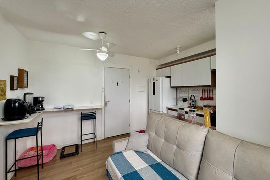 Sala  de apartamento para alugar com 2 quartos, 35m² em Usina Piratininga, São Paulo