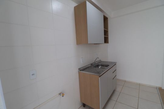 Cozinha  de apartamento para alugar com 2 quartos, 49m² em Bonfim Paulista, Ribeirão Preto