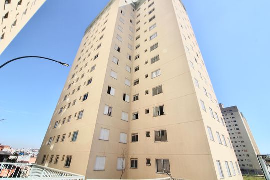 Fachada de apartamento para alugar com 2 quartos, 49m² em Jardim Lourdes, Ferraz de Vasconcelos