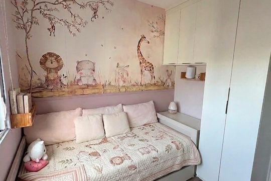 Quarto de apartamento à venda com 2 quartos, 45m² em Jardim Brasil (Zona Norte), São Paulo