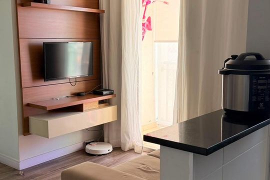 Sala de apartamento à venda com 2 quartos, 45m² em Jardim Brasil (Zona Norte), São Paulo