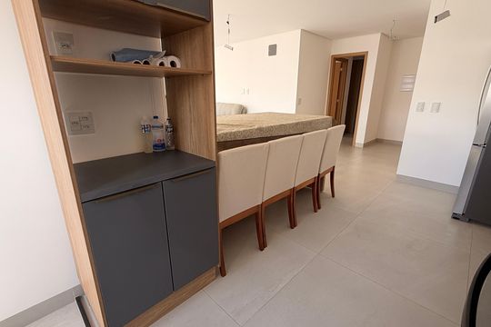 Cozinha de apartamento à venda com 3 quartos, 120m² em Setor Bueno, Goiânia