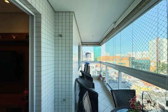 Sacada de apartamento à venda com 3 quartos, 91m² em Vila Dayse, São Bernardo do Campo