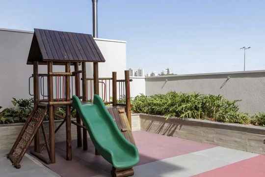 Área comum - Playground de apartamento para alugar com 1 quarto, 26m² em Butantã, São Paulo