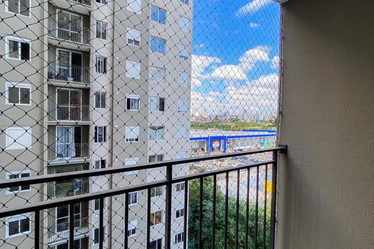 Varanda  de apartamento à venda com 2 quartos, 43m² em Jardim America da Penha, São Paulo