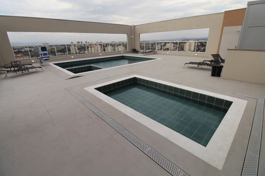 Área comum - Piscina de apartamento para alugar com 3 quartos, 67m² em Parque Industrial, São José dos Campos