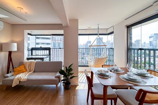 Apartamento para alugar com 1 quarto, 43m² em Pinheiros, São Paulo