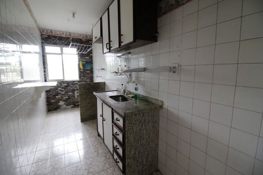 Cozinha de apartamento para alugar com 2 quartos, 52m² em Freguesia (jacarepaguá), Rio de Janeiro