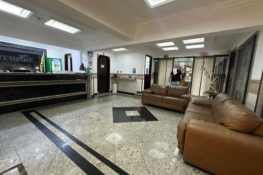 Área comum de apartamento para alugar com 1 quarto, 47m² em Itararé, São Vicente