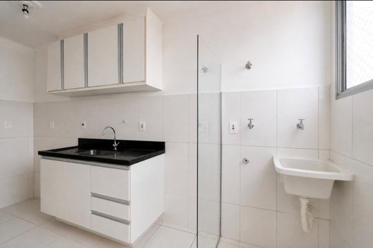 Cozinha de apartamento para alugar com 2 quartos, 48m² em Jardim Novo Mundo, Sorocaba