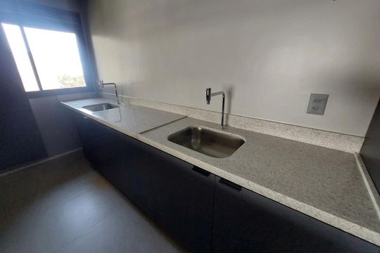 Cozinha de apartamento para alugar com 2 quartos, 73m² em Vila da Serra, Nova Lima