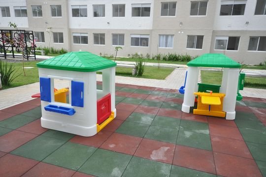 Área comum - Playground de apartamento à venda com 2 quartos, 32m² em Parque Novo Mundo, São Paulo