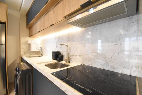 Studio de kitnet/studio para alugar com 1 quarto, 33m² em Centro, Curitiba