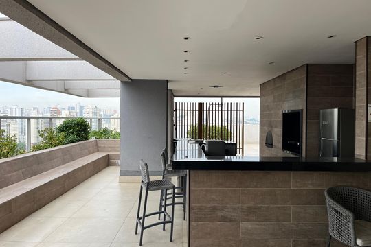 Área comum - Churrasqueira de apartamento para alugar com 2 quartos, 70m² em Vila Romana, São Paulo