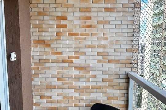 Sala - Sala de Jantar Varanda de apartamento para alugar com 2 quartos, 62m² em Vila Lea, Santo André