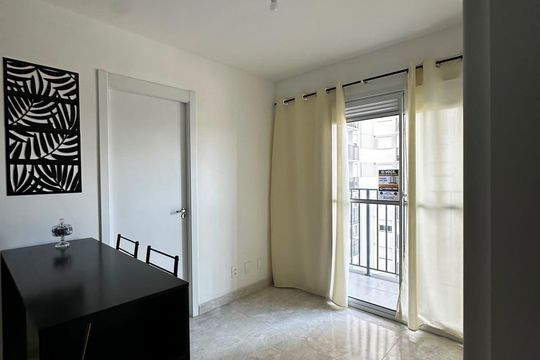 Sala de apartamento para alugar com 2 quartos, 37m² em Bom Retiro, São Paulo