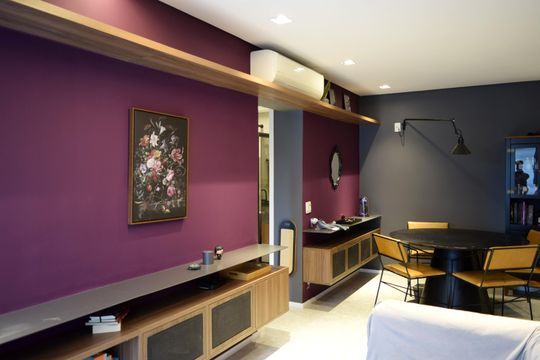 Sala de apartamento para alugar com 2 quartos, 60m² em Pinheiros, São Paulo