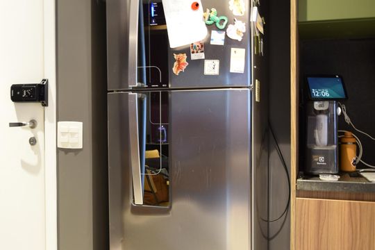 Cozinha de apartamento para alugar com 2 quartos, 60m² em Pinheiros, São Paulo